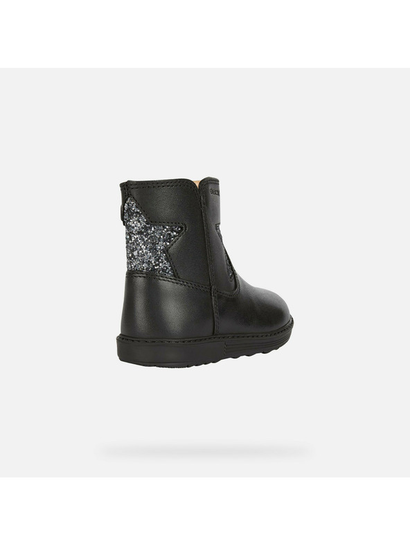 Geox Черни детски щиколни обувки Geox Hynde