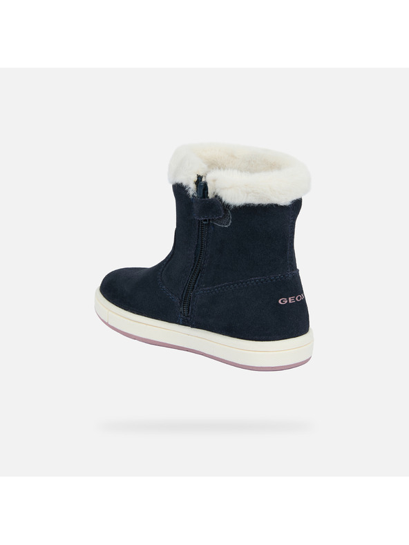 Geox Тъмно сини детски щиколни обувки Geox Trottola