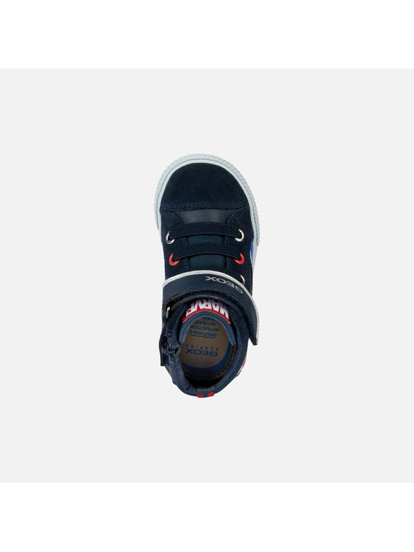 Geox Тъмно сини детски щиколни тенис обувки Geox Kilwi