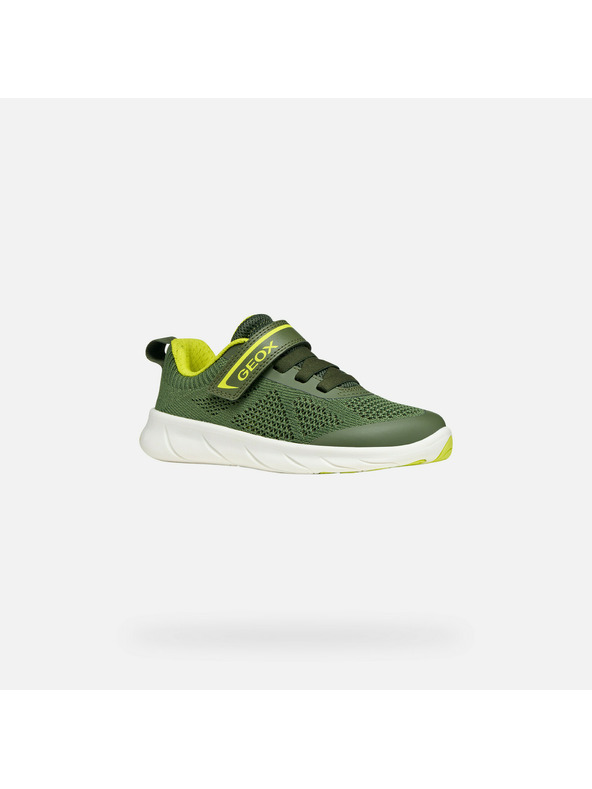 Geox Зелени детски тенис обувки Geox Foot-Run