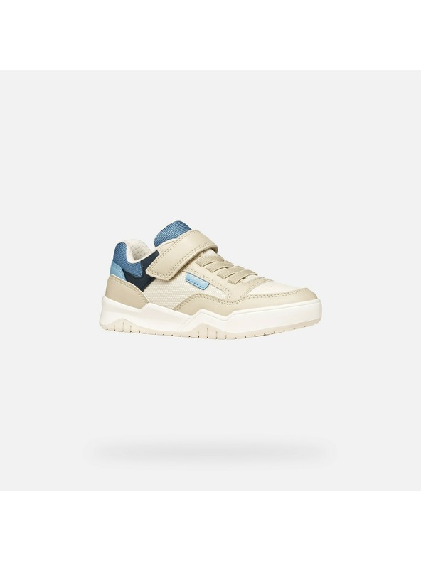 Geox Бежови момчешки маратонки Geox Perth