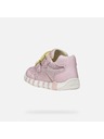 Geox Розови детски тенис обувки за първи крачки Geox Iupidoo