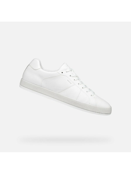 Geox Бели мъжки тенис обувки Geox Serifos