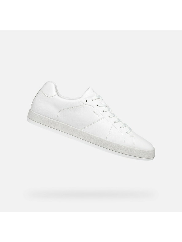 Geox Бели мъжки тенис обувки Geox Serifos