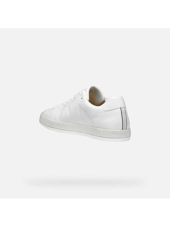 Geox Бели мъжки тенис обувки Geox Serifos