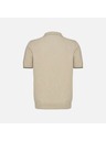 Geox Бежова мъжка поло тениска Geox Knit