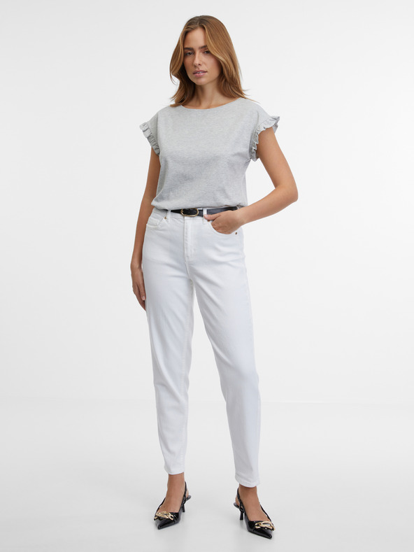 Orsay Светлосива дамска тениска ORSAY