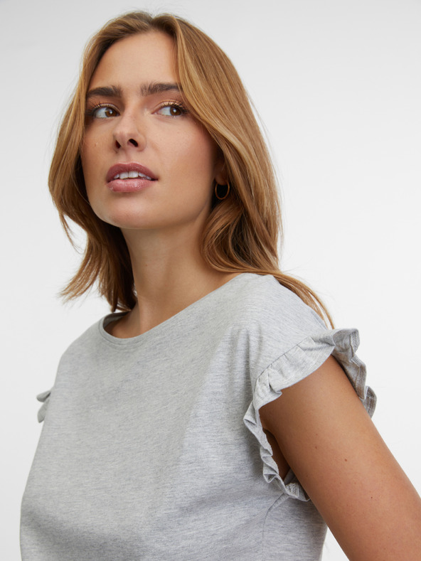 Orsay Светлосива дамска тениска ORSAY