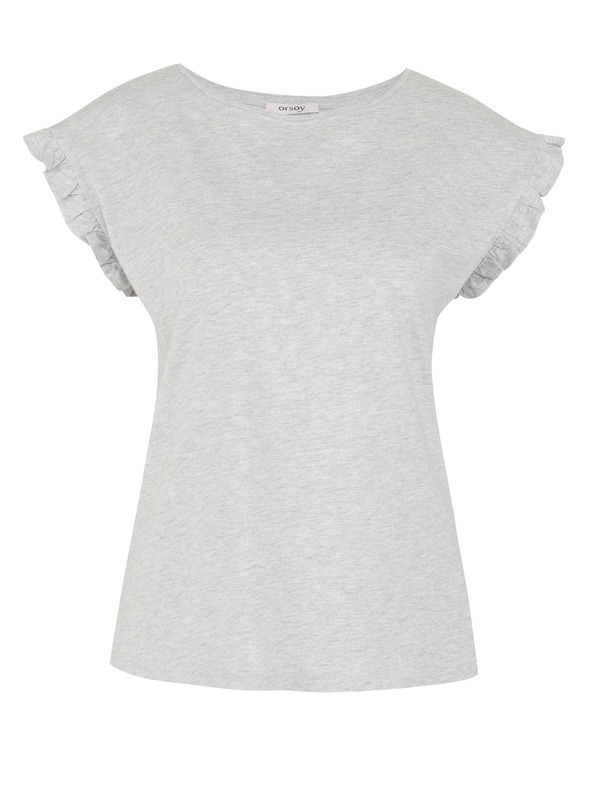 Orsay Светлосива дамска тениска ORSAY