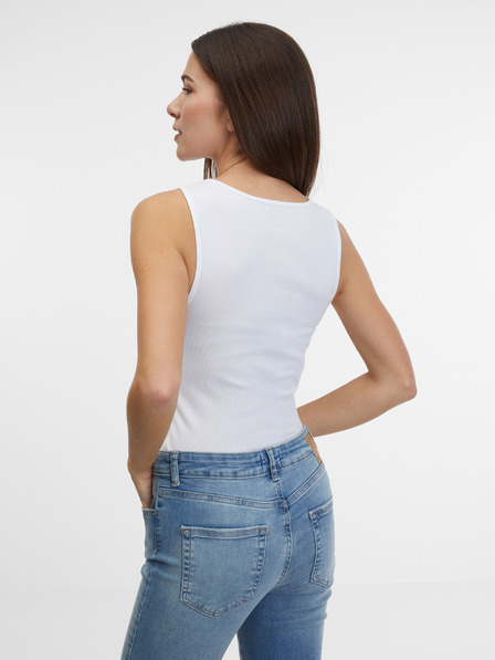 GAP Ребрест потник с лого на GAP