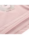 ALPINE PRO Детска памучна тениска ALPINE PRO DORGO pale mauve вариант pe