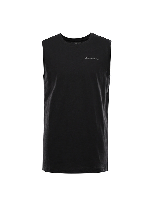 ALPINE PRO Мъжко памучно потник ALPINE PRO QUARET 2 черна вариант pa