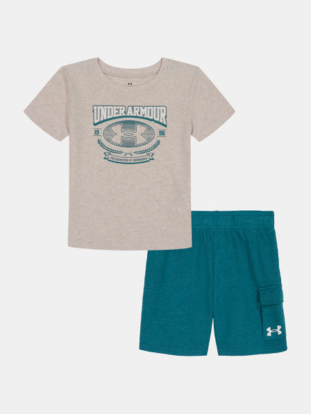 Under Armour Момчешки комплект Under Armour UA CARGO SHORT SET-BRN
