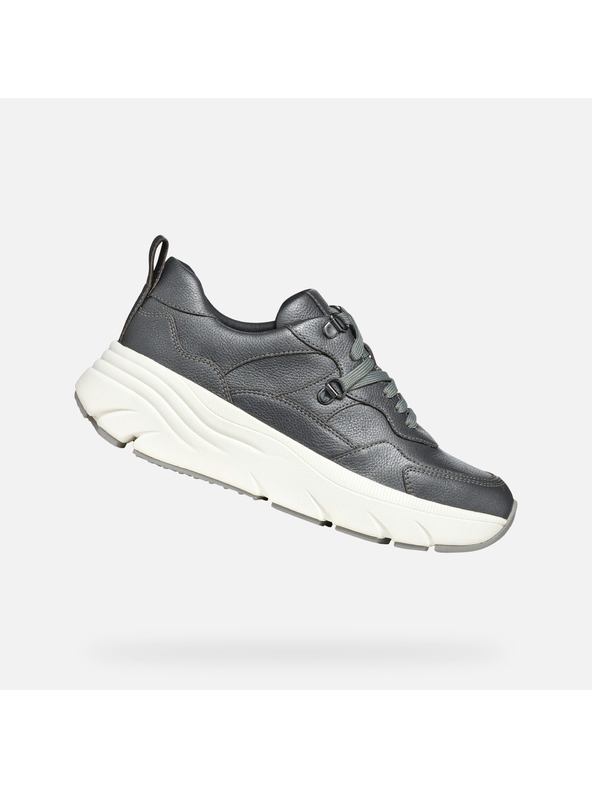 Geox Тъмно сиви дамски маратонки Geox Diamanta