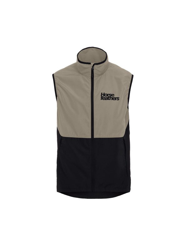 Horsefeathers Bike елек Hill - таупе/черно