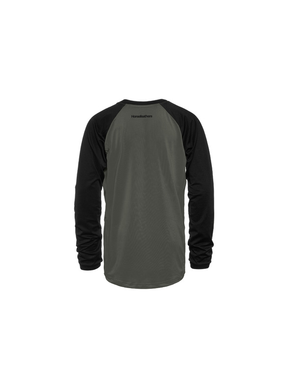 Horsefeathers Детски bike дрес Spike LS - chimera/black