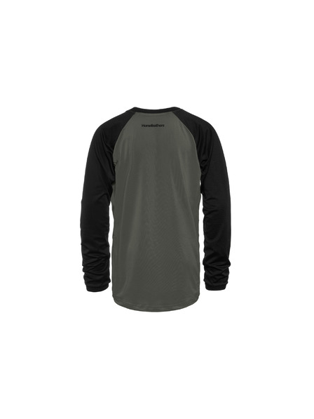 Horsefeathers Детски bike дрес Spike LS - chimera/black