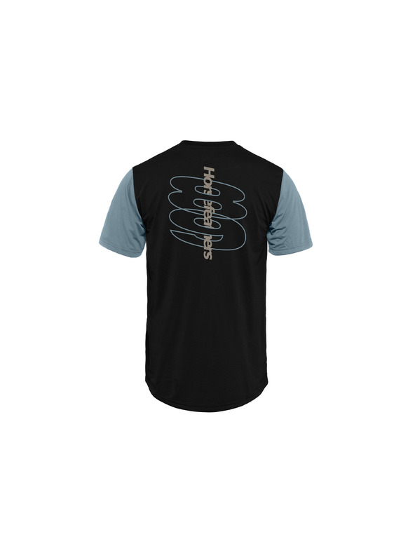 Horsefeathers Bike тениска Fury - black/citadel