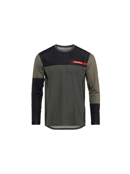 Horsefeathers Велосипедна фланелка Quantum LS - chimera/walnut