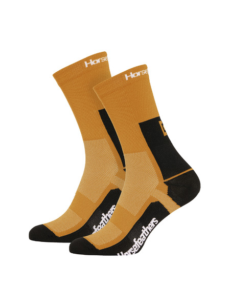 Horsefeathers Технически функционални чорапи Cadence Long - sunflower