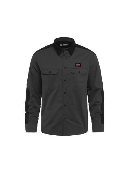 Horsefeathers Технческа bike риза Prom - тъмно сиво