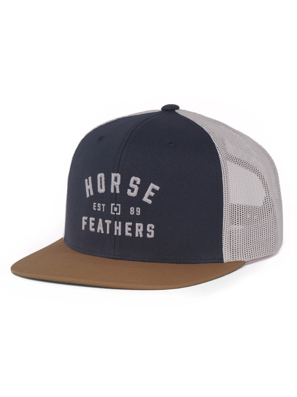 Horsefeathers Бейзболна шапка Sign - navy