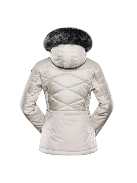 ALPINE PRO Дамско ски яке с мембрана ptx snow ALPINE PRO NADDRA moonbeam