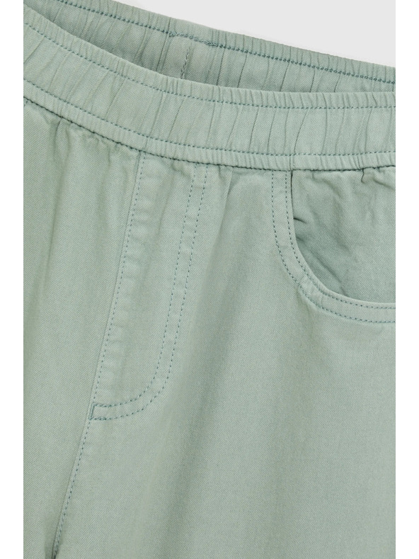 Moodo Дънки с широки крачола хаки Moodo