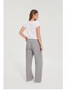 Moodo Дънки с широки крачоли сиви Moodo