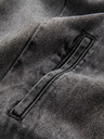 Ombre Clothing Мъжко бомбър яке от деним с ефект на изпиране на камъни - сиво V1 OM-JADJ-0163 Ombre Clothing
