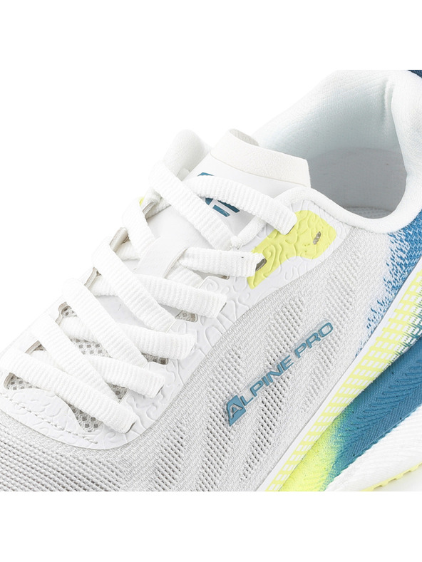 ALPINE PRO Дамски бягащи обувки с carbon plate подметка ALPINE PRO HARRA white
