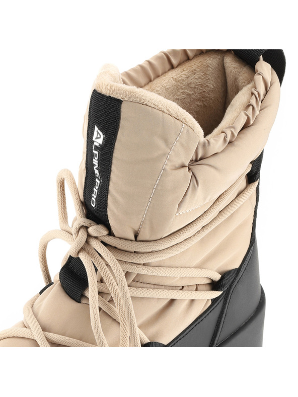 ALPINE PRO Дамски зимни обувки със затоплена подплата ALPINE PRO PRIBA white pepper