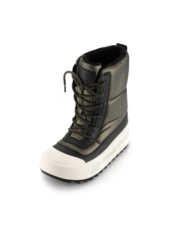 ALPINE PRO Дамска зимна обувка с топла подплата ALPINE PRO ODARA ivy green