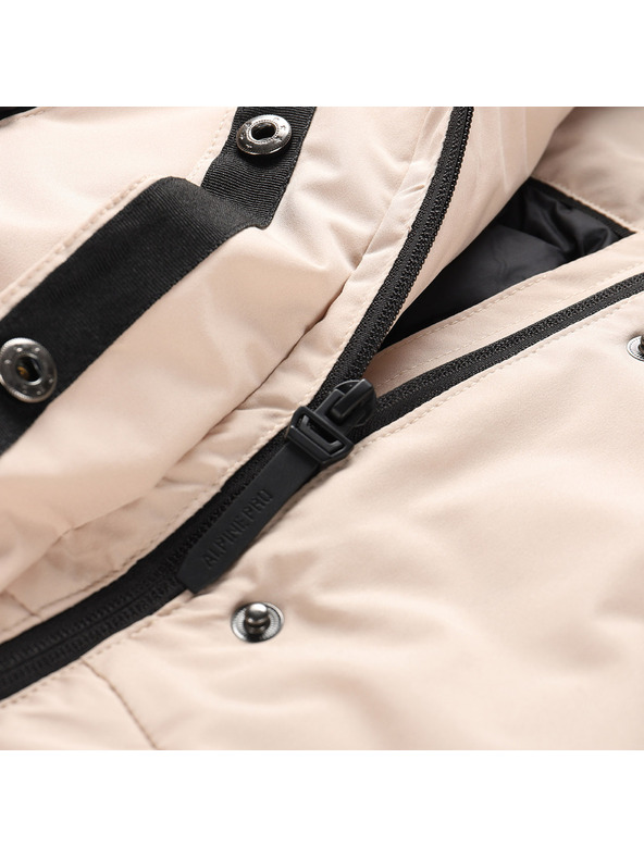 ALPINE PRO Дамско зимно яке с мембрана ptx ALPINE PRO WUSSA shifting sand