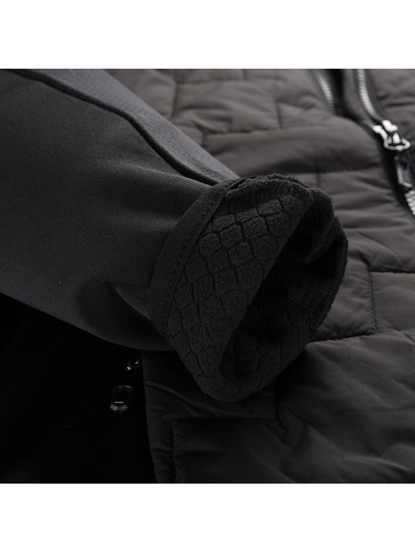 ALPINE PRO Дамски суитшърт с мериносова подплата ALPINE PRO JORWA black