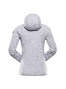 ALPINE PRO Дамски топъл суитшърт с цип ALPINE PRO ZEGA 2 white