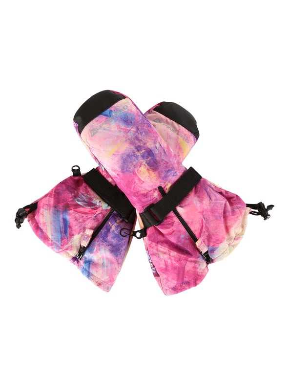 ALPINE PRO Детски ръкавици с мембрана ptx gloves ALPINE PRO VONKO fuchsia вариант pa