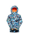 ALPINE PRO Детско ски яке с мембрана ptx сняг ALPINE PRO KIWERO бяло вариант pd