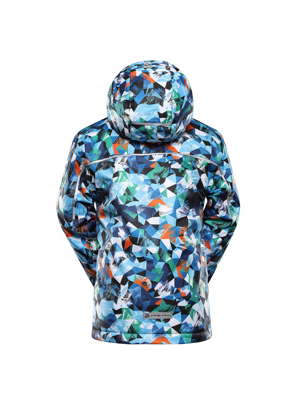 ALPINE PRO Детско ски яке с мембрана ptx сняг ALPINE PRO KIWERO бяло вариант pd