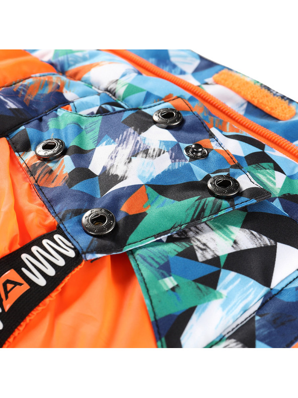 ALPINE PRO Детско ски яке с мембрана ptx сняг ALPINE PRO KIWERO бяло вариант pd