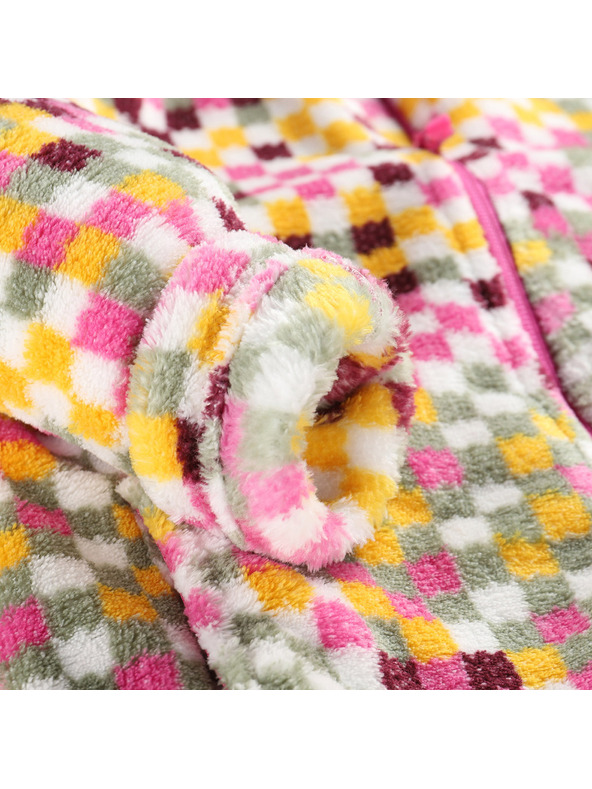 ALPINE PRO Детска поларена суитшърт със суправръх ALPINE PRO EFLINO fuchsia fedora вариант pc