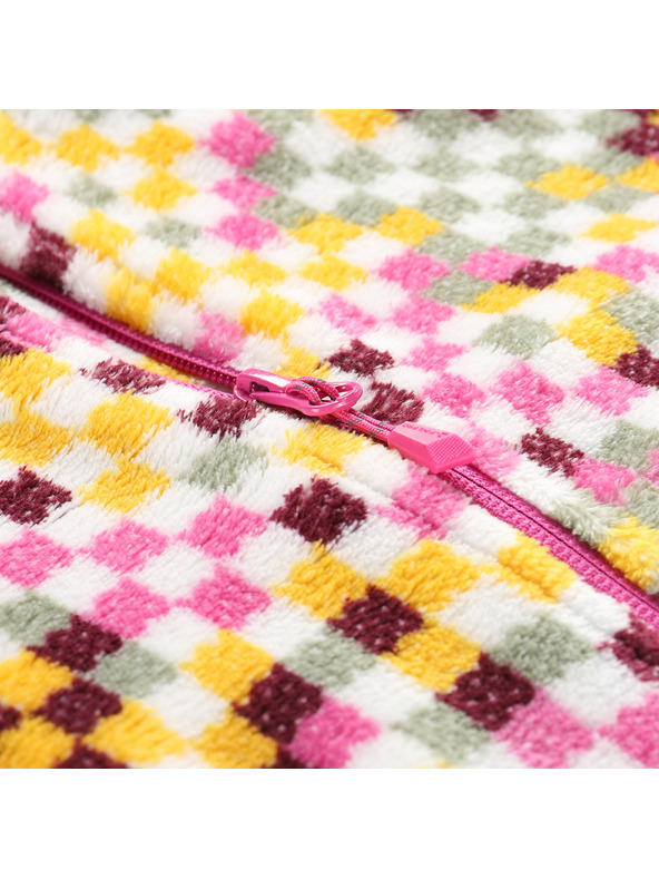 ALPINE PRO Детска поларена суитшърт със суправръх ALPINE PRO EFLINO fuchsia fedora вариант pc