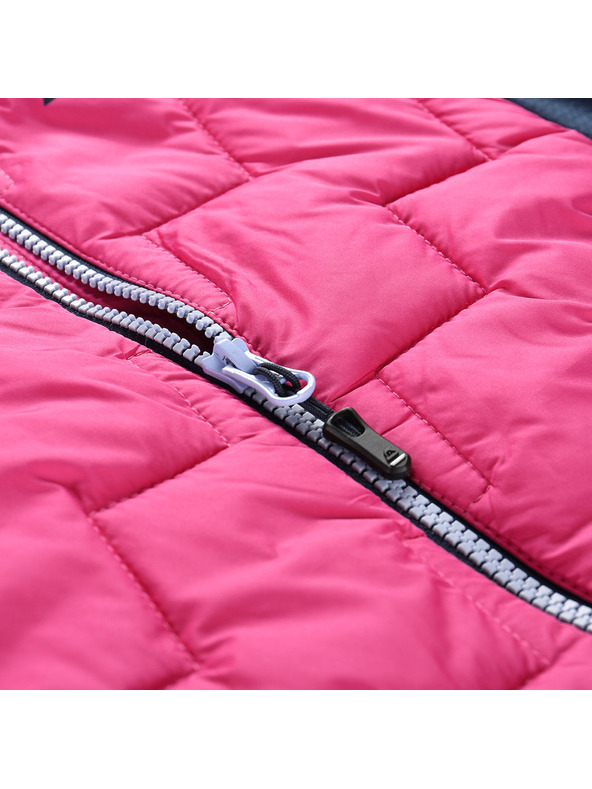 ALPINE PRO Детска суитшърт с мерино пълнеж ALPINE PRO JORWO 2 fuchsia fedora