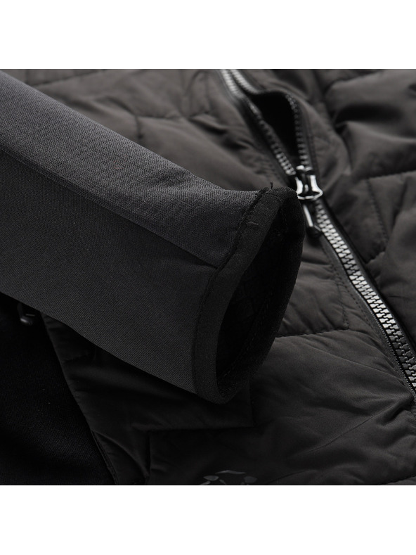 ALPINE PRO Детска суитшърт с мерино пълнеж ALPINE PRO JORWO 2 black