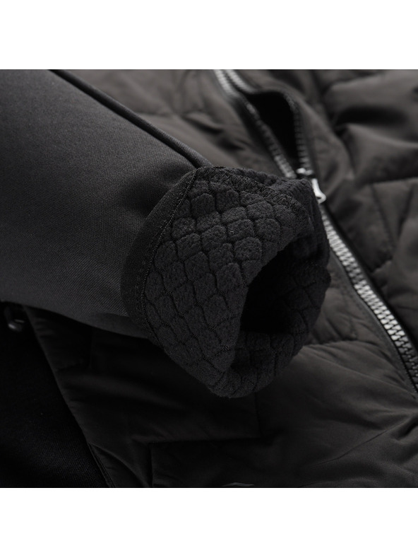 ALPINE PRO Детска суитшърт с мерино пълнеж ALPINE PRO JORWO 2 black