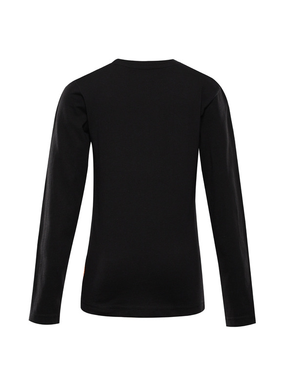 ALPINE PRO Детска тениска от органичен памук ALPINE PRO ECCO 2 черна вариант pf