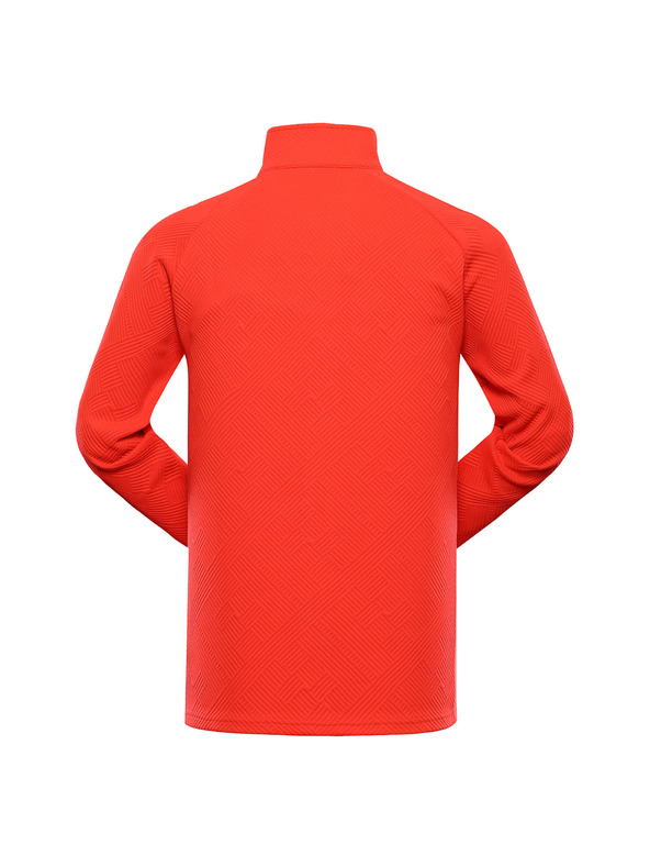 ALPINE PRO Мъжки топъл суитшърт ALPINE PRO DOZER 2 неон червен