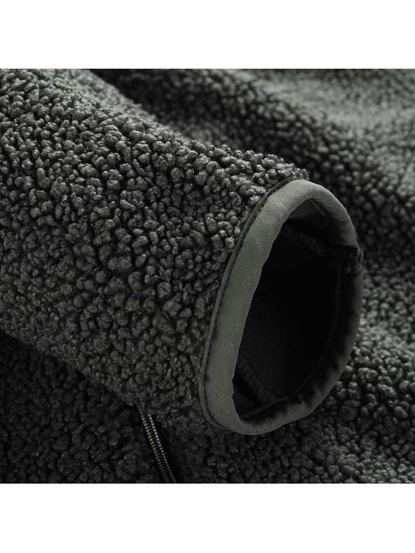 ALPINE PRO Мъжки шерпа суитшърт със суправарм ALPINE PRO FERAD 2 петрол