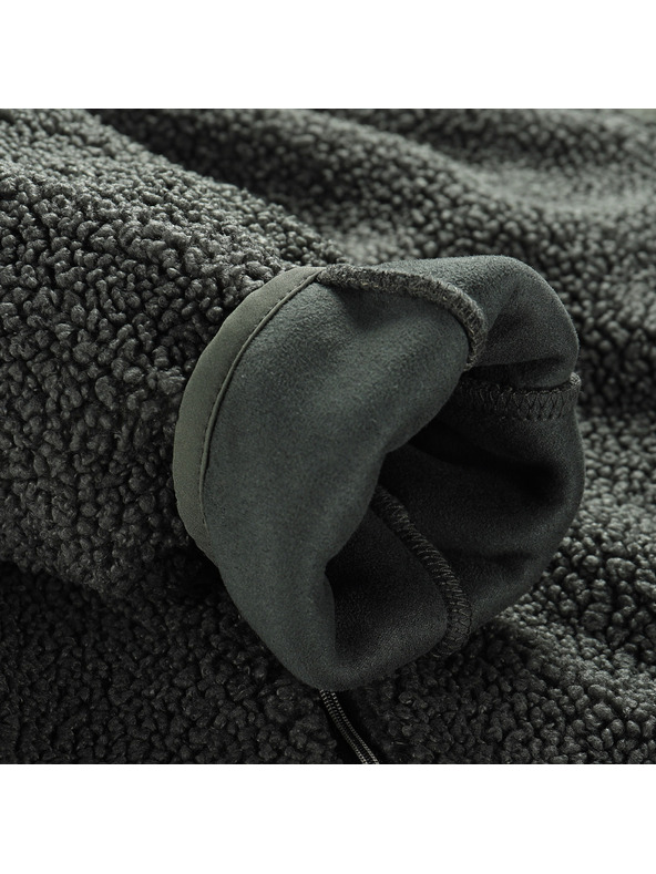 ALPINE PRO Мъжки шерпа суитшърт със суправарм ALPINE PRO FERAD 2 петрол