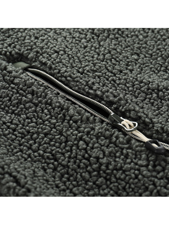 ALPINE PRO Мъжки шерпа суитшърт със суправарм ALPINE PRO FERAD 2 петрол